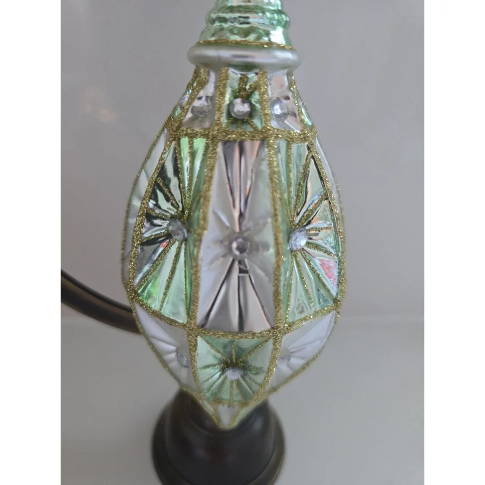 Melrose International‎ Vintage Style Jeweled Reflector Christmas Ornament